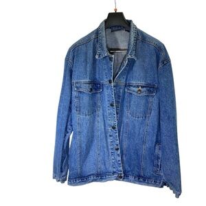 BIG CREEK Clothing co. Denim Trucker Jacket Big men's size 2XL button up